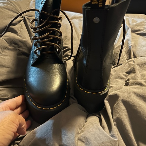 Dr. Martens Shoes - Dr. Martens AirWait Platform Boots